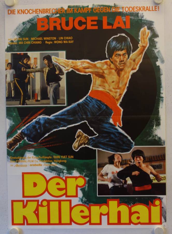 The Three Avengers original release german movie poster